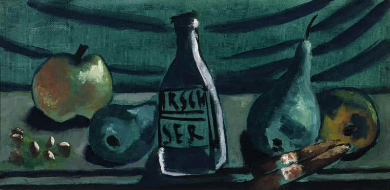 Natura morta con mela e pera, 1928